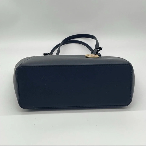 Michael Kors Charlotte Tote Bag Black Leather - Picture 7 of 9